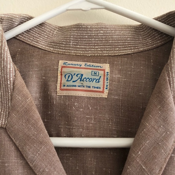 1950’s / ‘60s vintage mod D’Accord button down - Picture 3 of 5